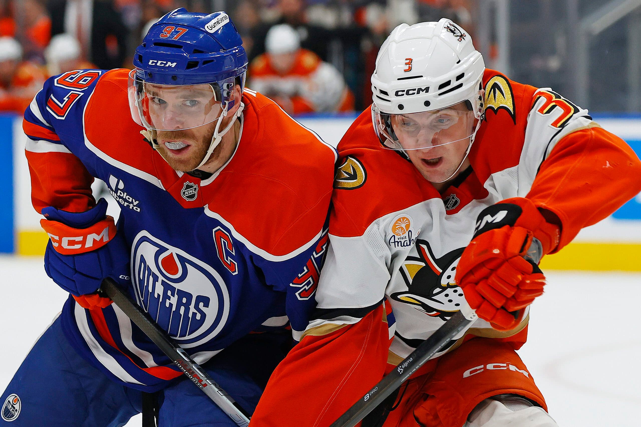 Oilers to meet Ducks in Round 1 of playoffs