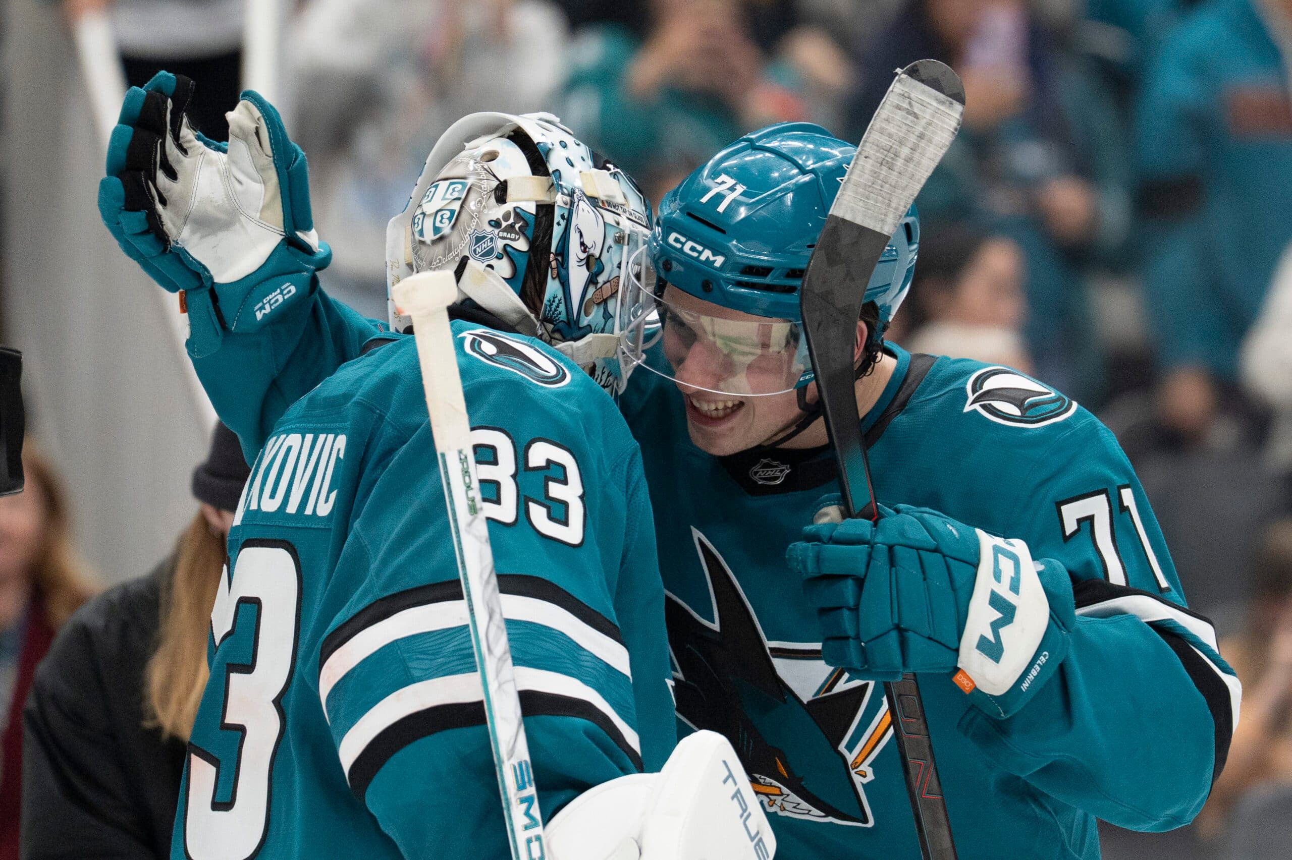 Sharks in the driver’s seat as playoff push continues