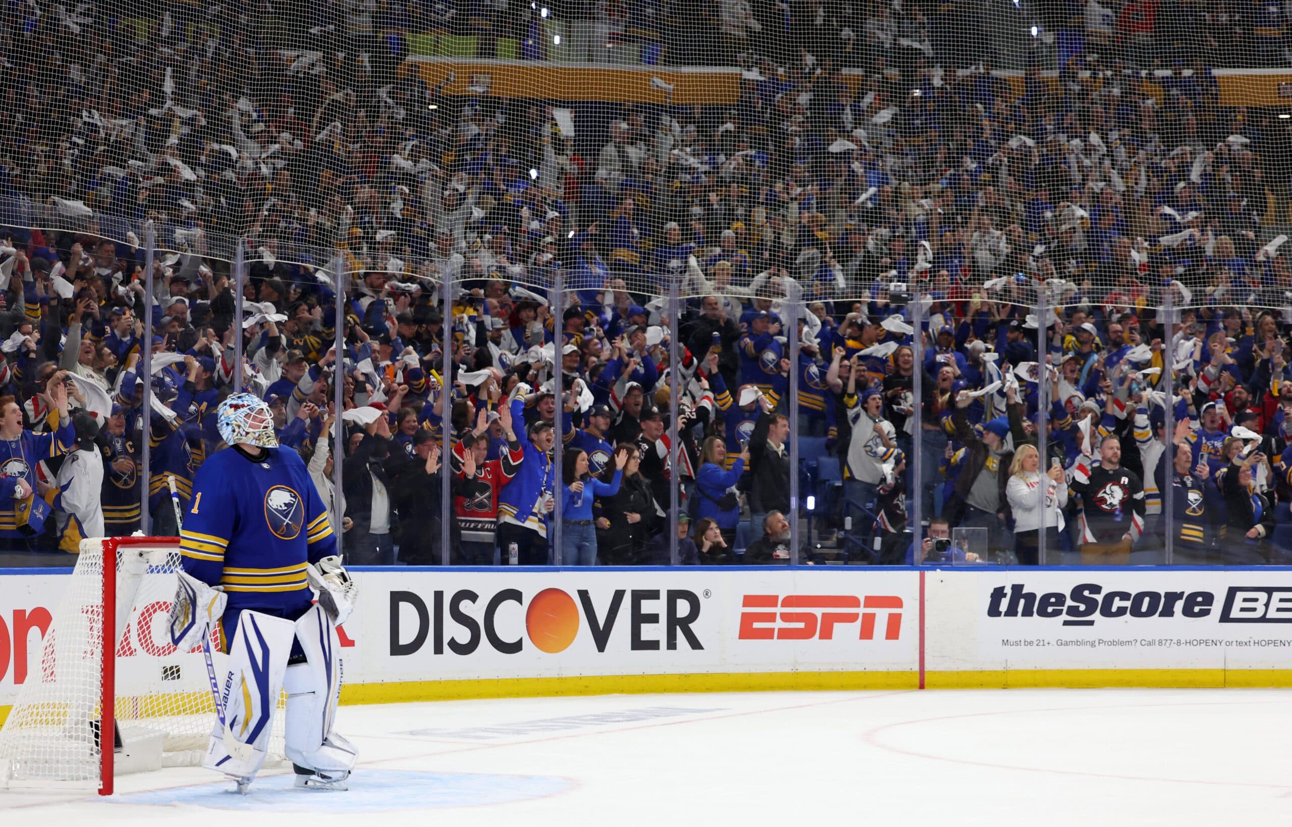 Buffalo's 4-3 Game 1 victory started their playoffs with a bang.