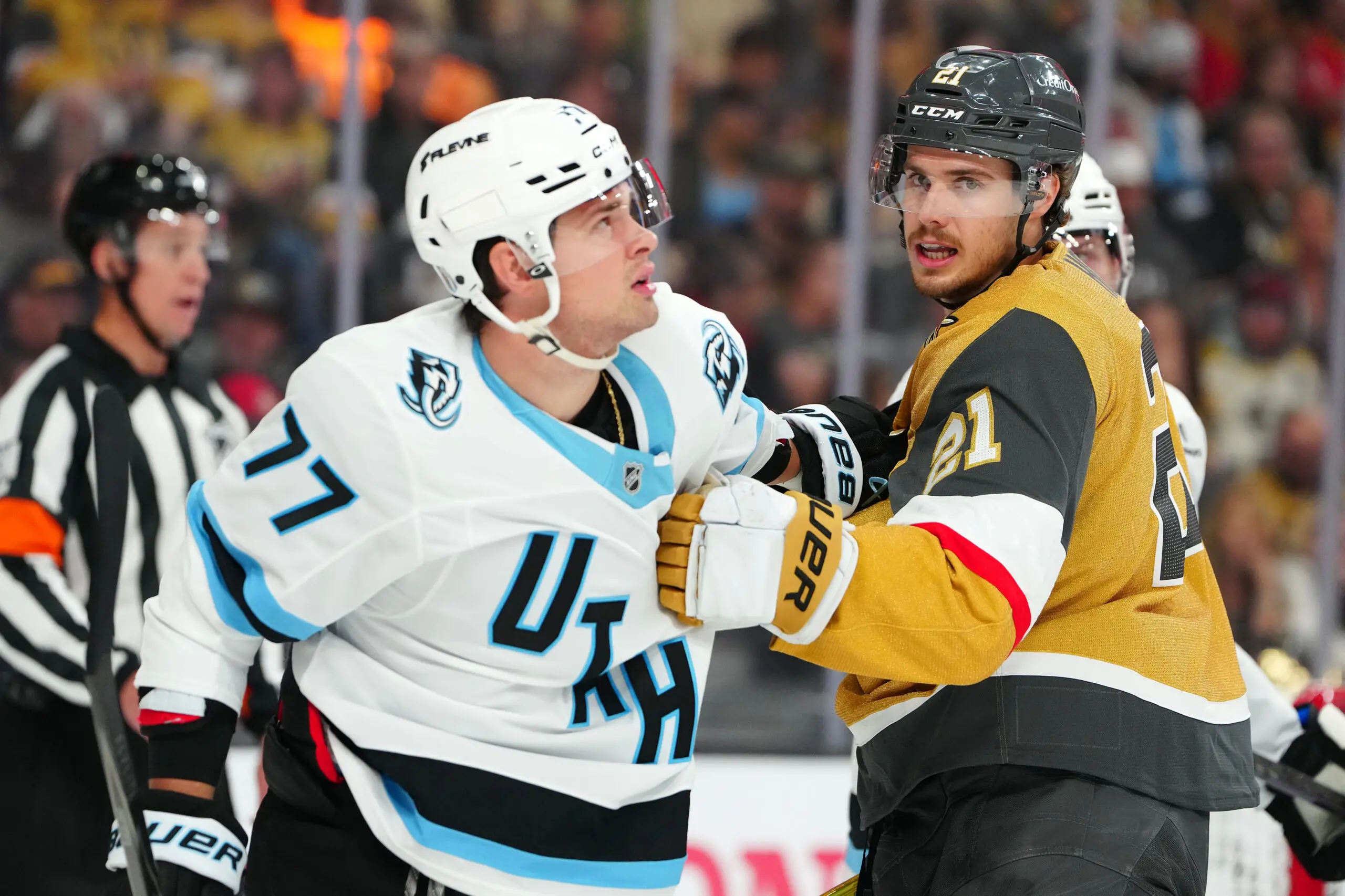 Mammoth will need to adjust to Golden Knights’ physicality