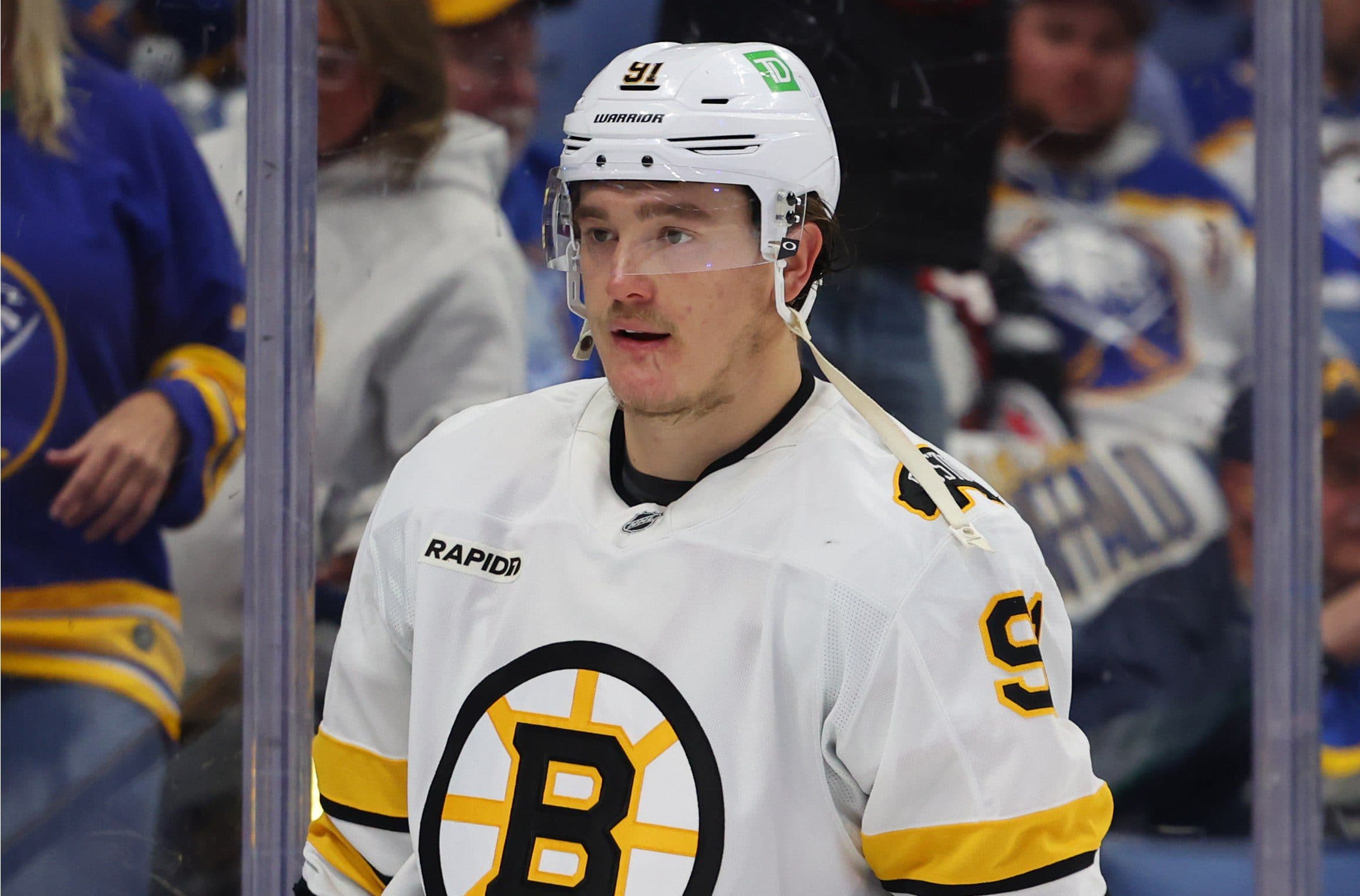 Bruins’ Nikita Zadorov played on torn MCL during first round