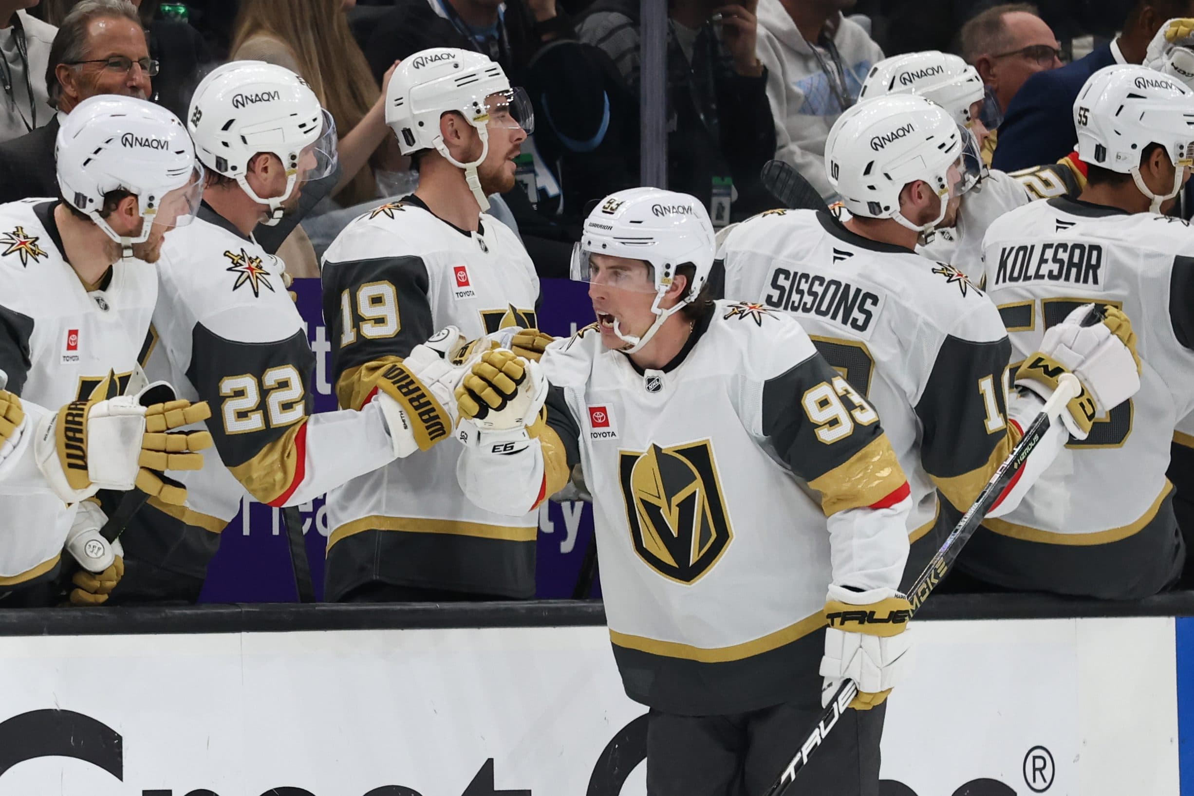 Golden Knights to face Ducks in second round after beating Mammoth