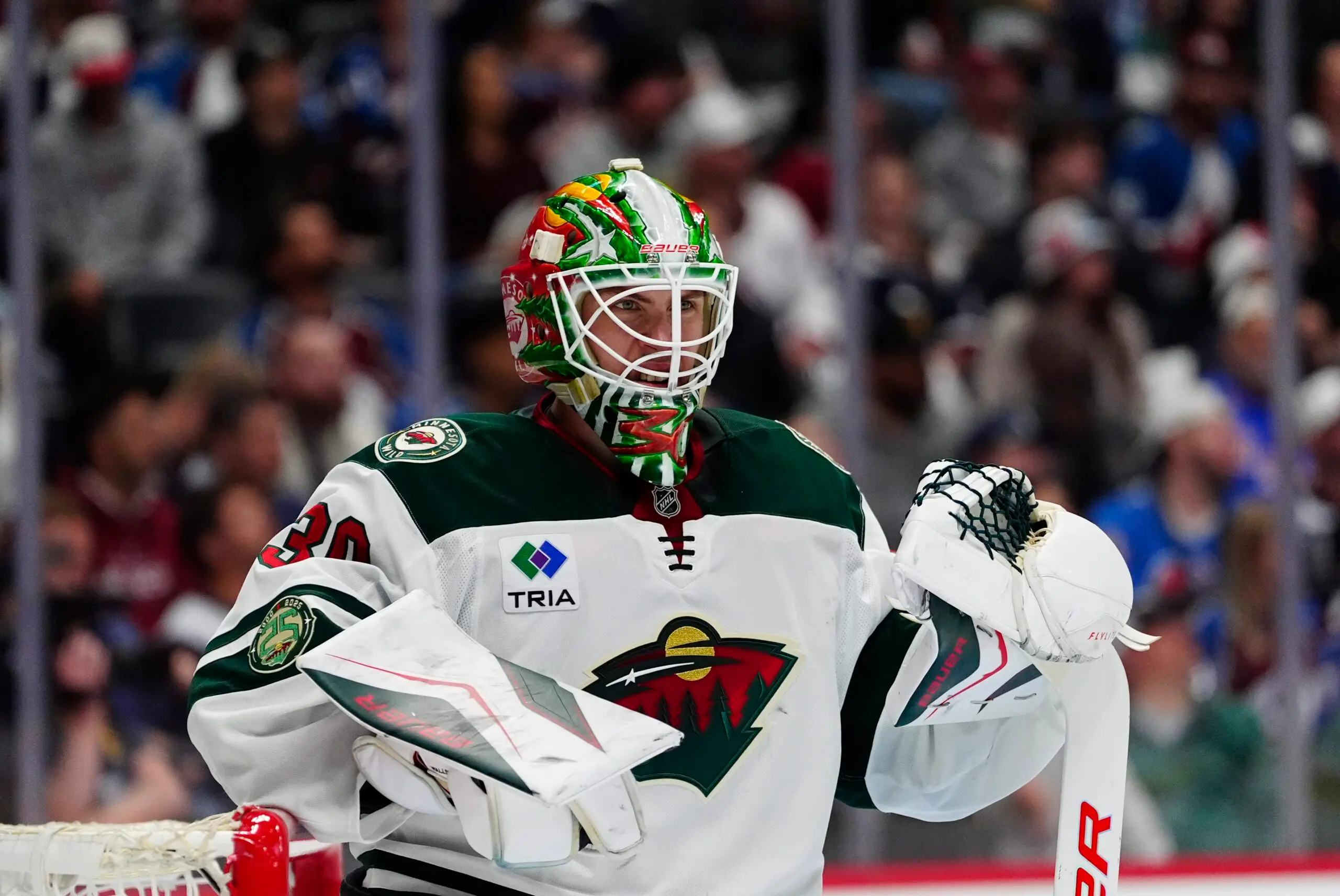 Wild’s Jesper Wallstedt to start Game 3 against Avalanche