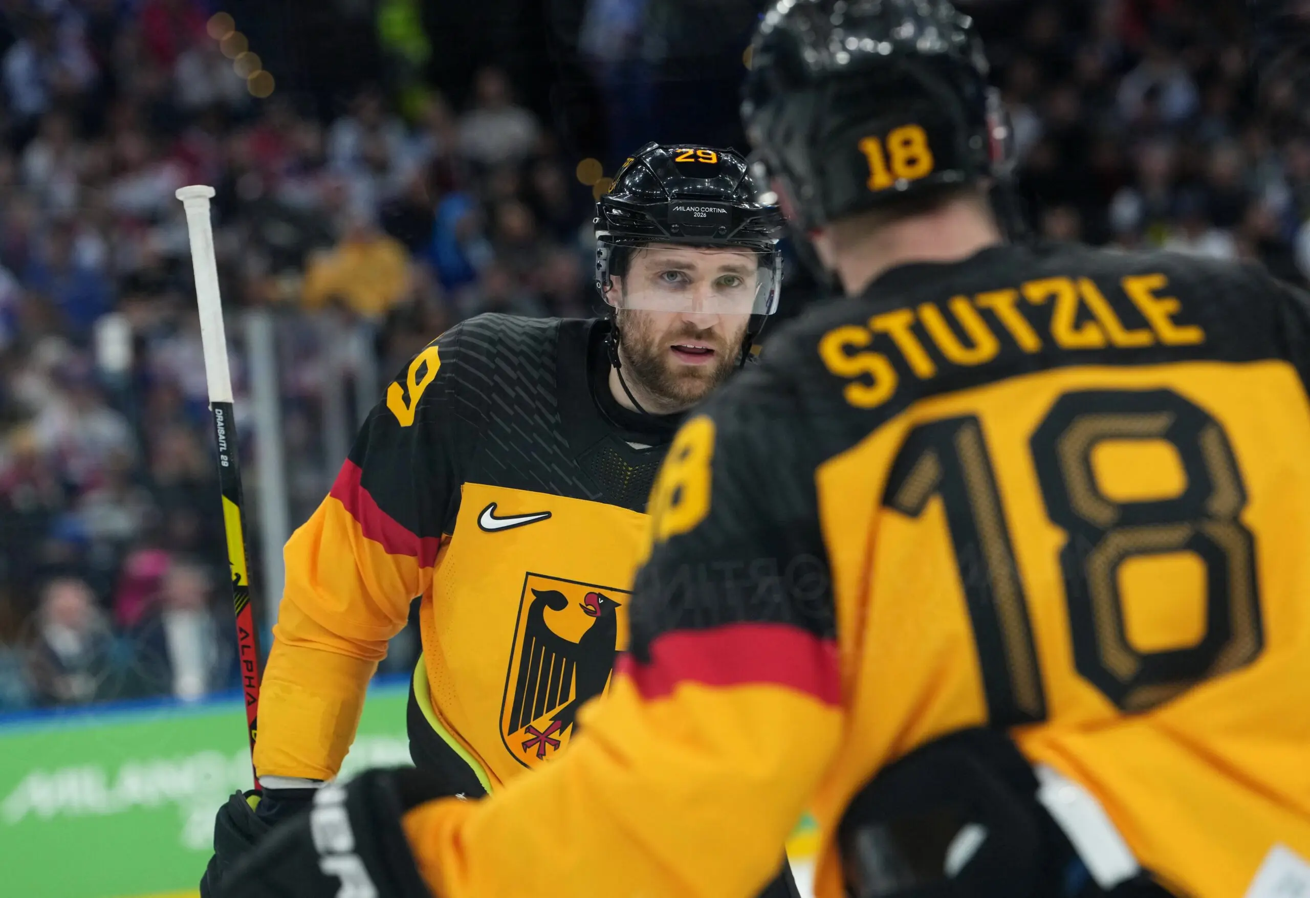 Leon Draisaitl and Tim Stutzle