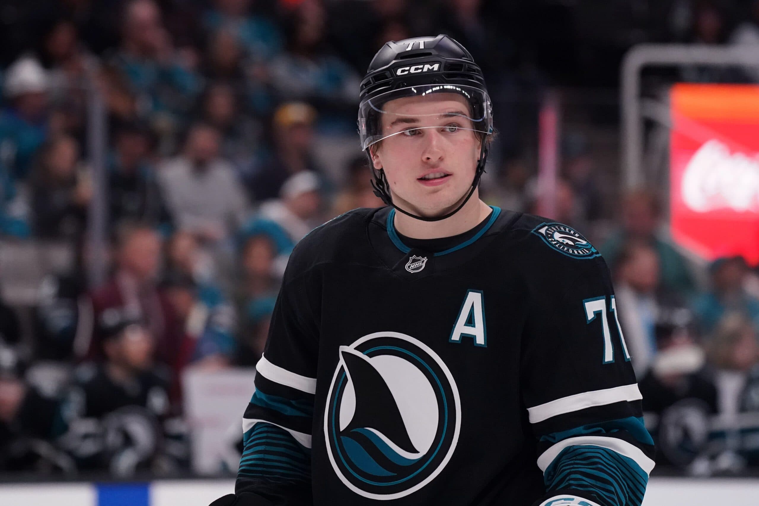 San Jose Sharks center Macklin Celebrini