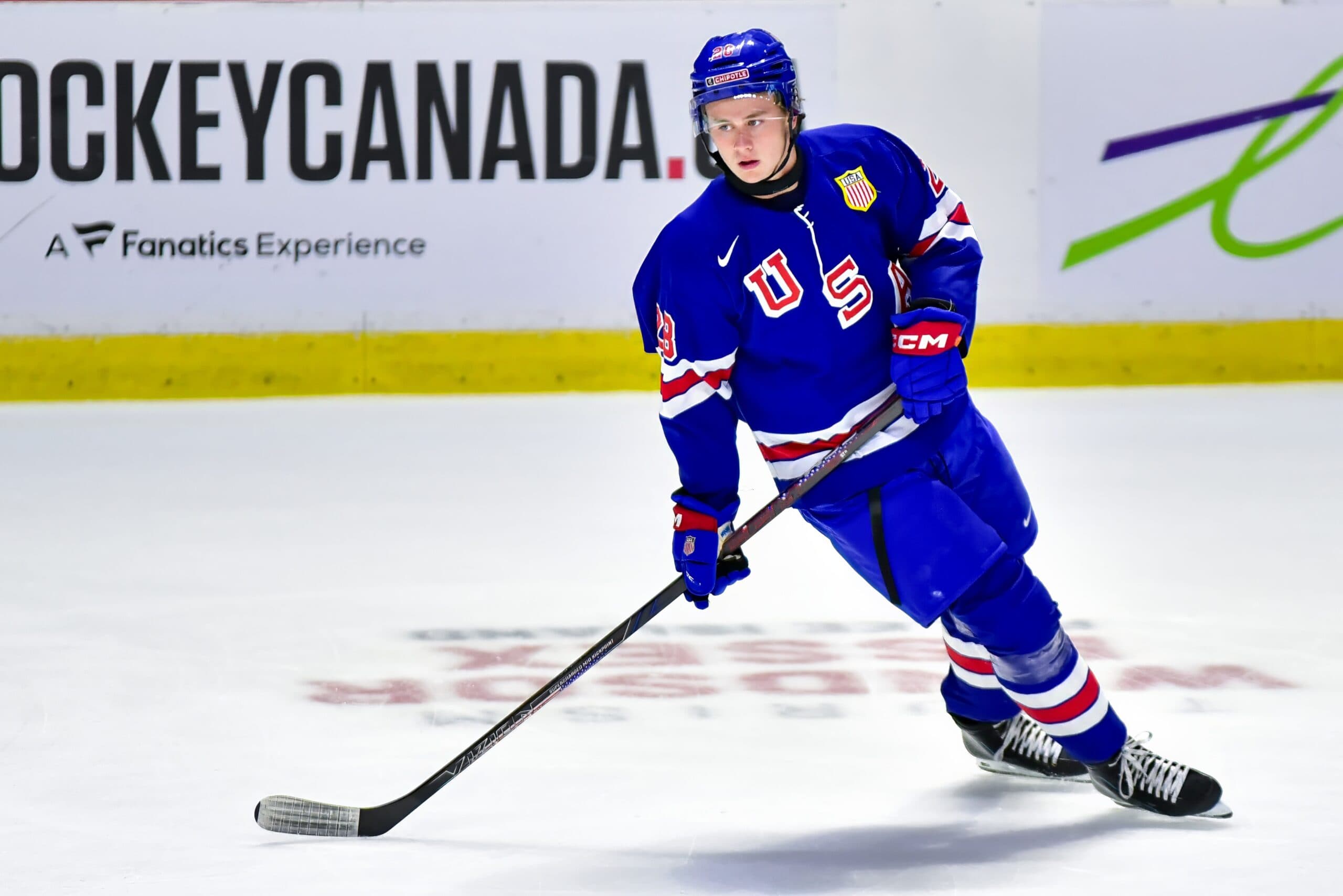 Sammy Nelson could be one of the 2027 NHL Draft’s top steals