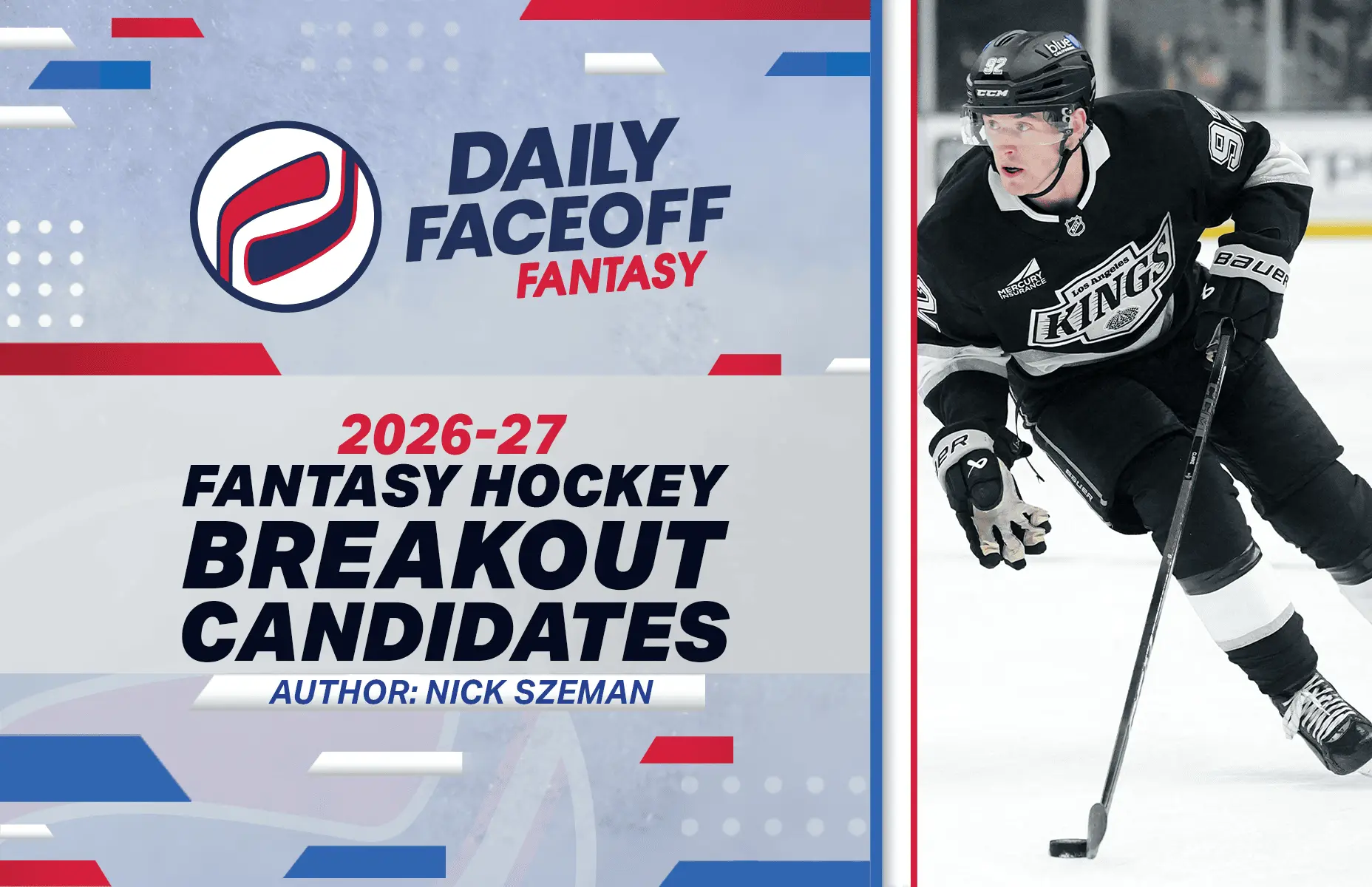 Nick Szeman’s 2026-27 Fantasy Hockey Breakout Candidates