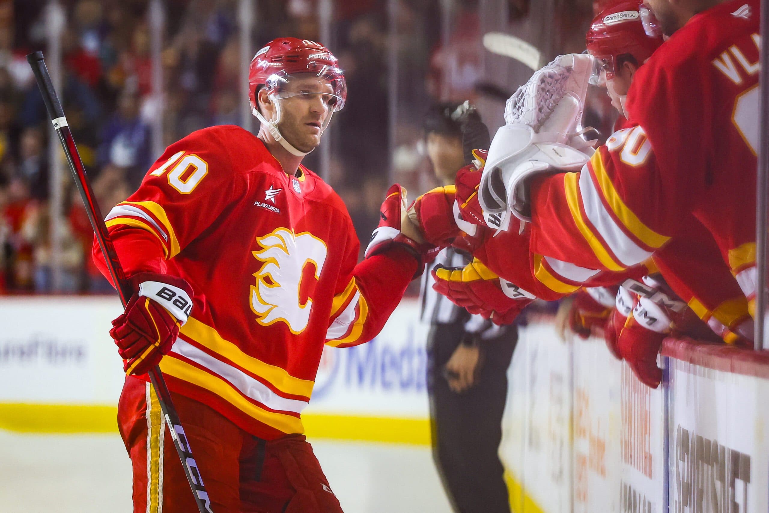 Flames GM Conroy clarifies Huberdeau’s status: ‘Matter of when, not if’ he returns