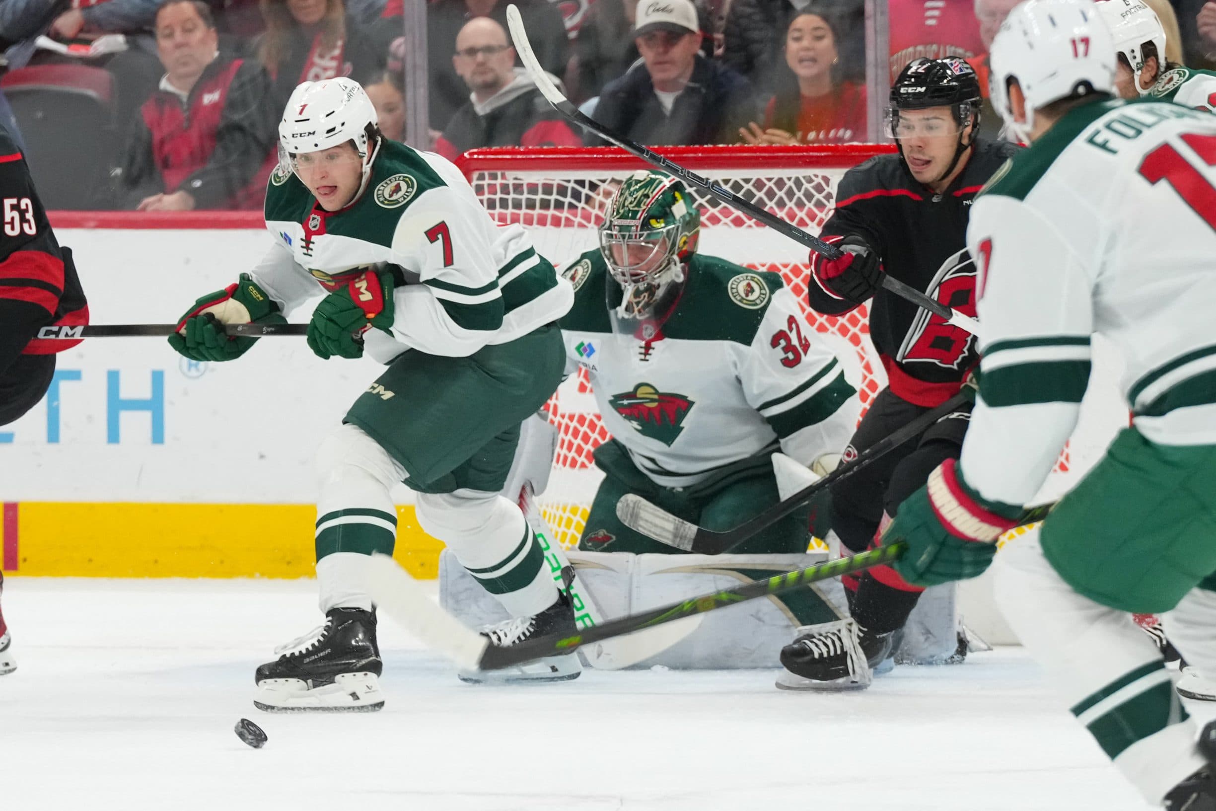 Wild place Brock Faber, Filip Gustavsson on injured reserve