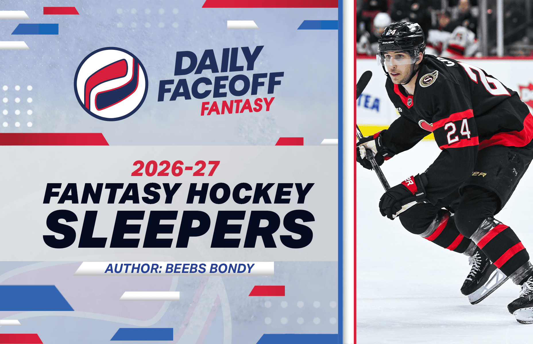Beebs Bondy’s 2026-27 Fantasy Hockey Sleepers