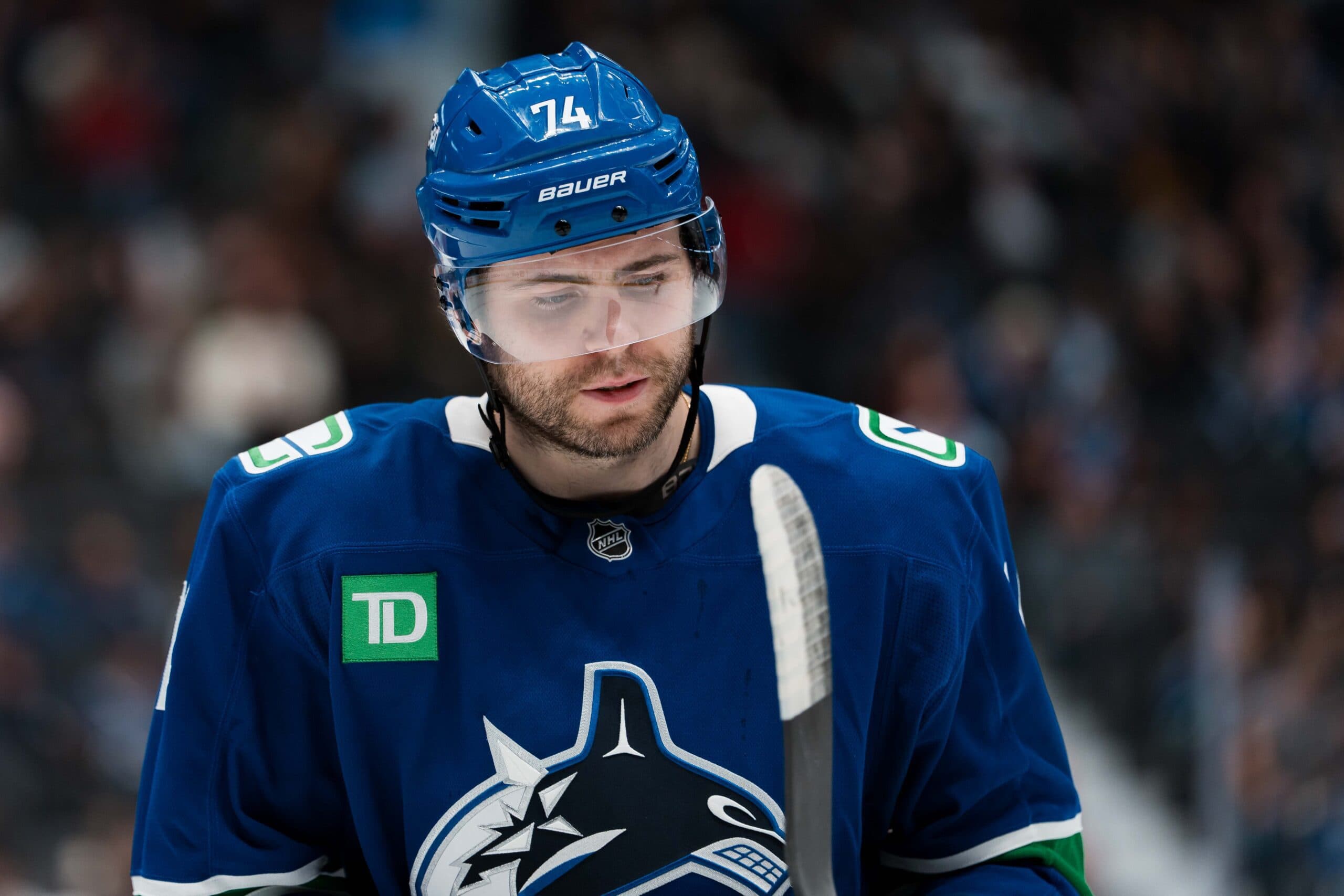 Canucks’ Jake DeBrusk to miss game against Flames due to illness