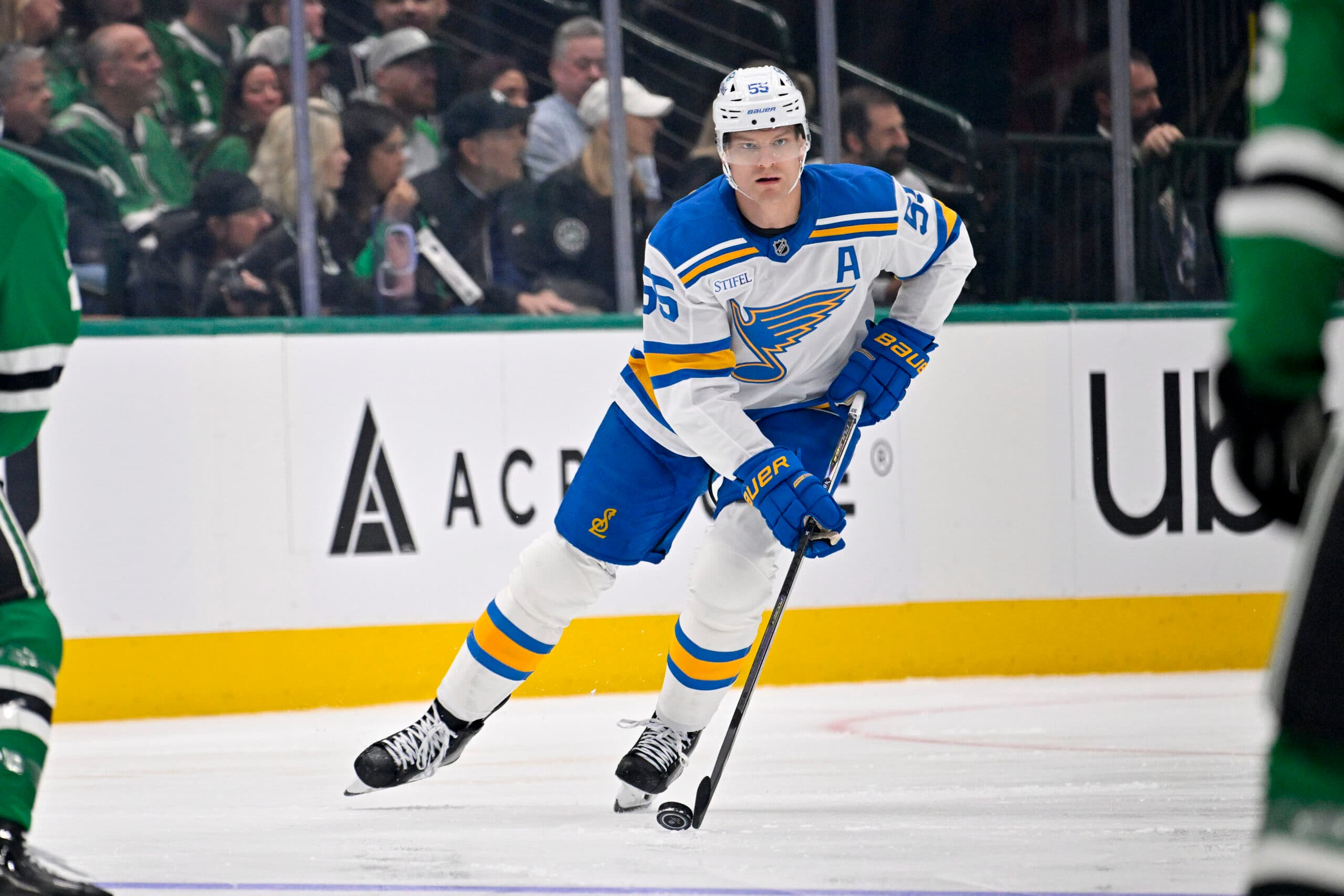 Blues’ Colton Parayko day-to-day with upper-body injury