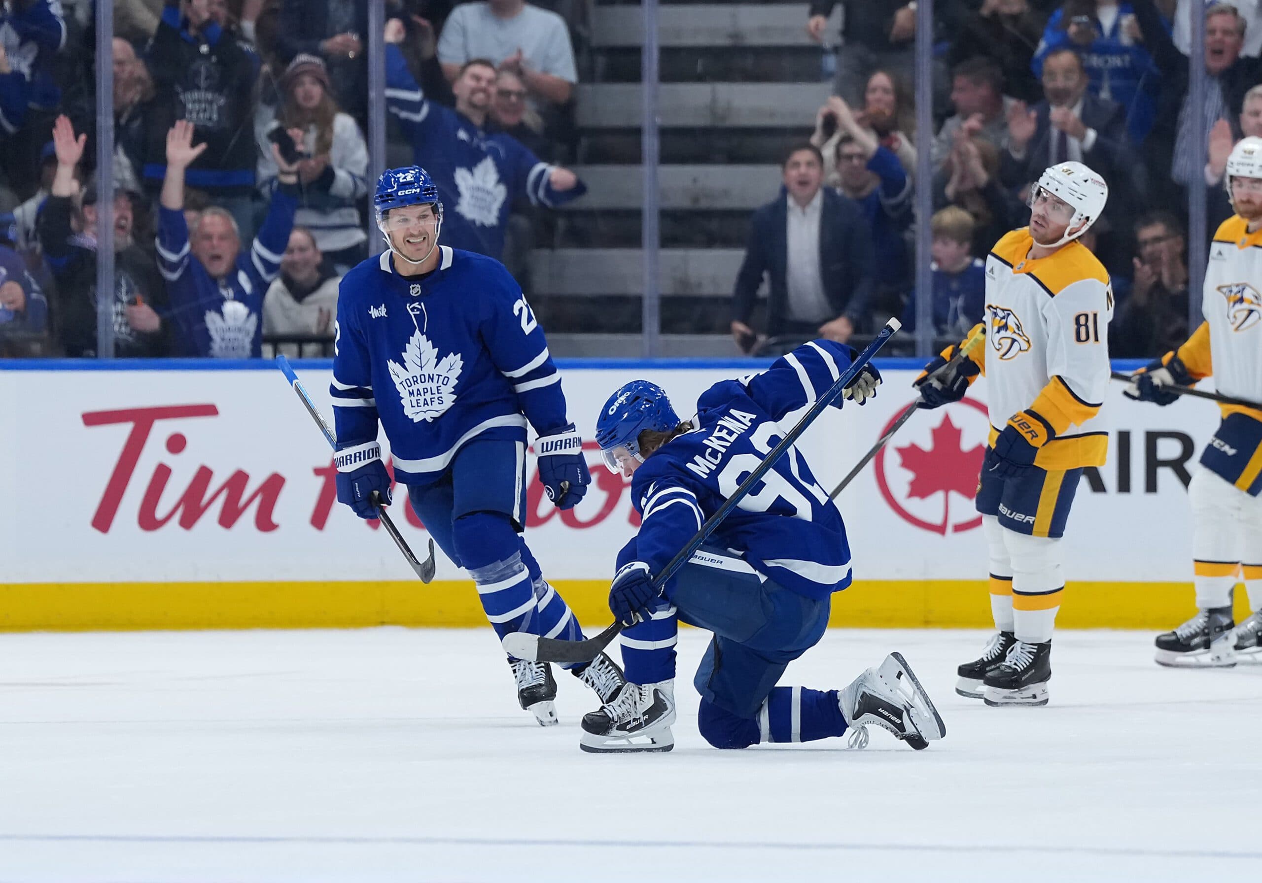 WATCH: No. 1 pick Gavin McKenna scores first NHL goal