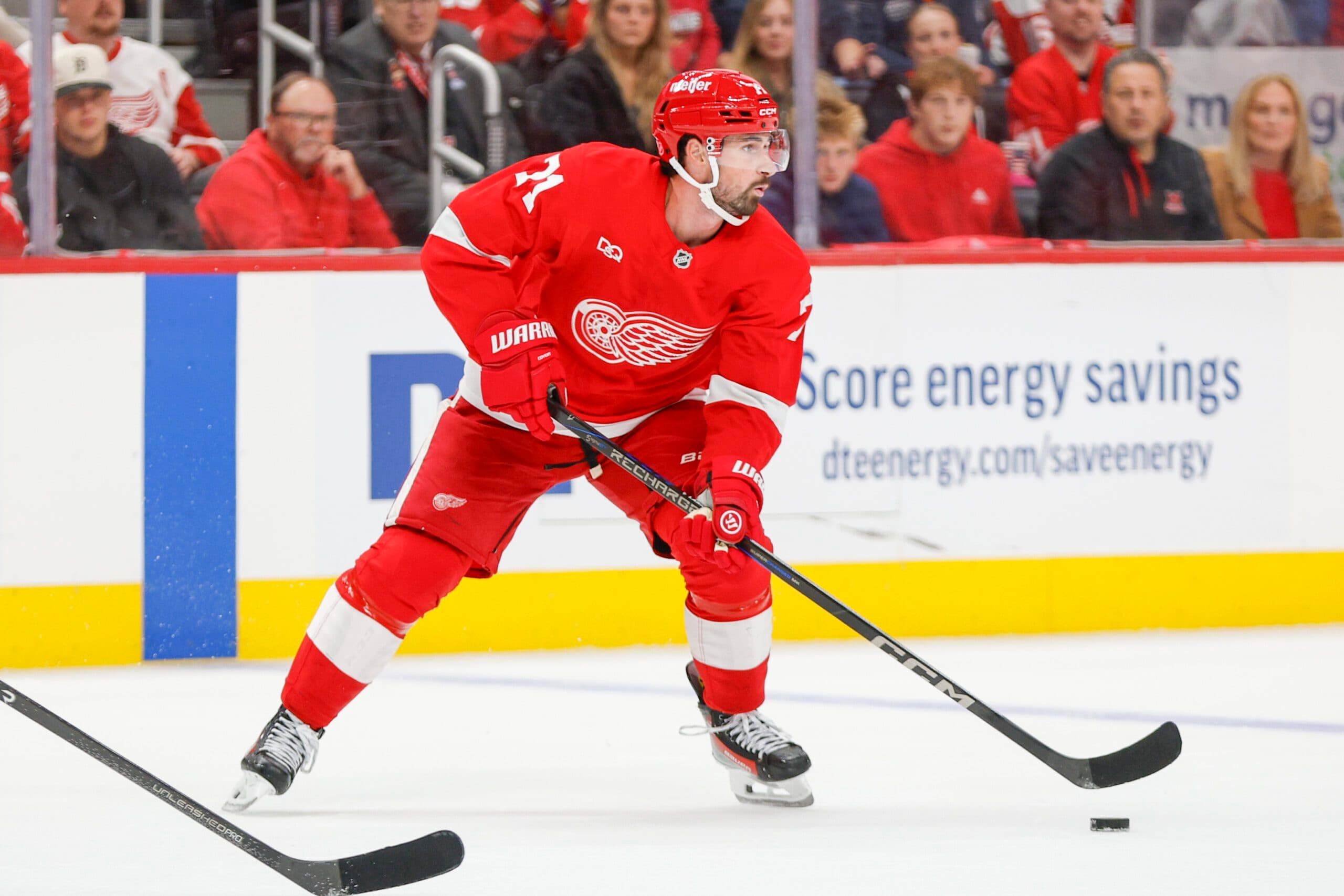 Are the Larkin, Hellebuyck situations the most awkward in NHL history?