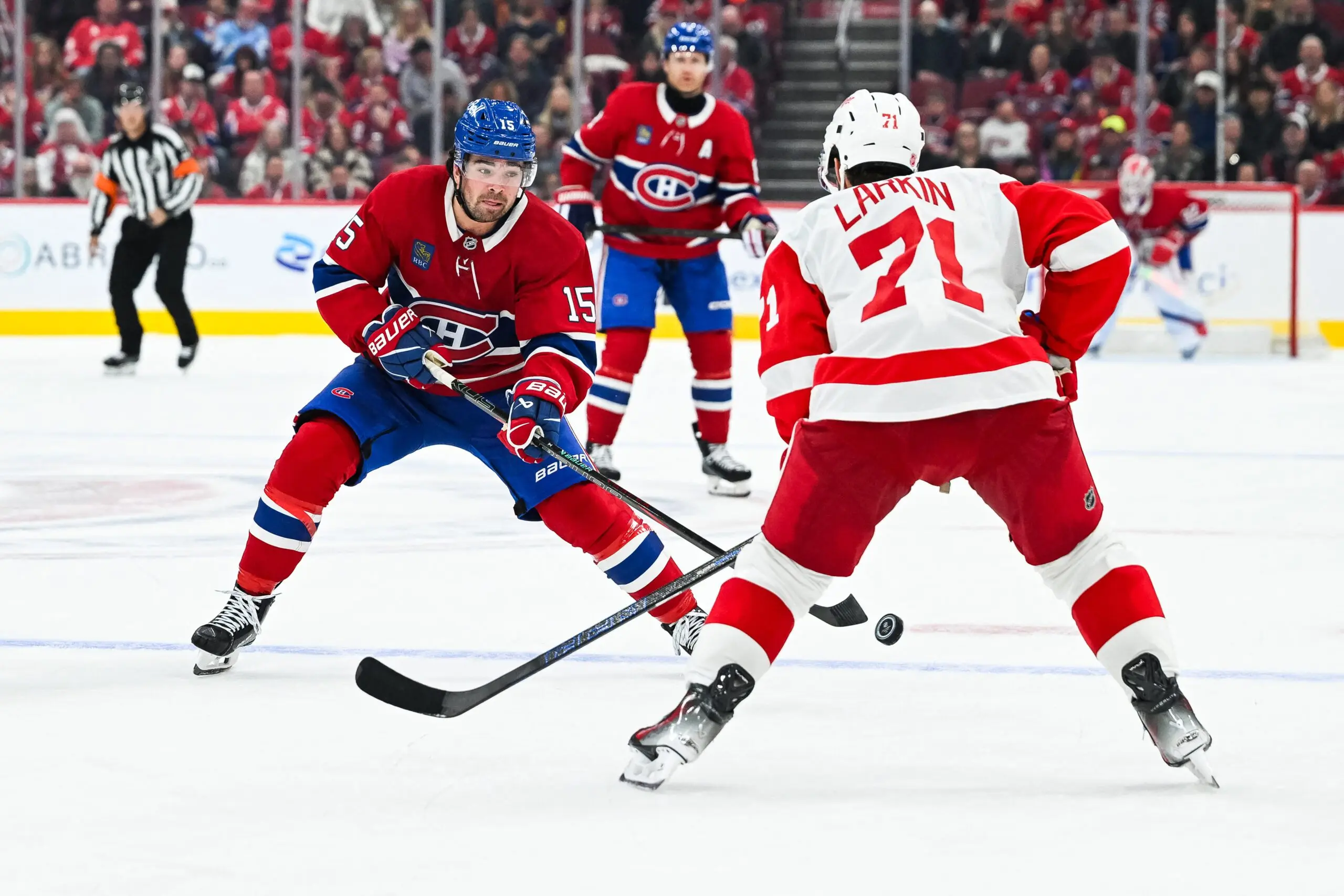 ‘It was interesting’: Red Wings’ Larkin reacts to Canadiens fans chanting his name
