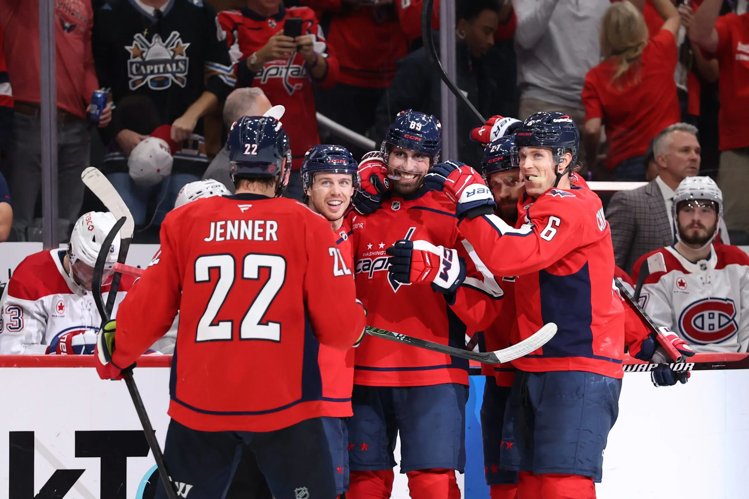 Capitals are scoring by committee with their forward depth