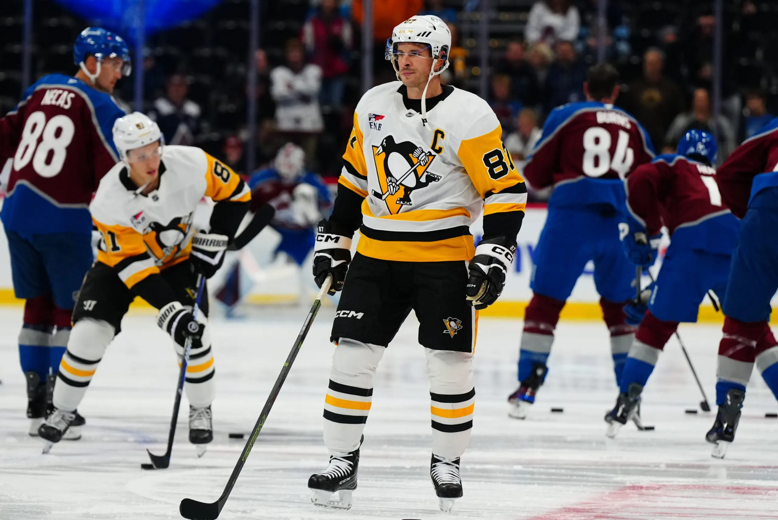 Penguins’ Sidney Crosby passes Thornton for seventh in NHL all-time assists